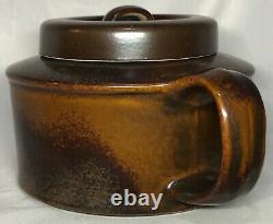 Vintage Arabia of Finland Tea Pot Set Ruska Ulla Procope Creamer 3 Cups Saucers