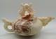 Vintage Asian Dragon Teapot Intricately Carved Jadeite