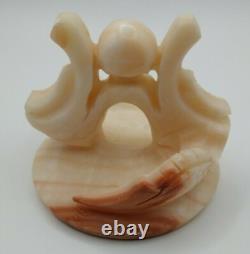 Vintage Asian Dragon Teapot Intricately Carved Jadeite