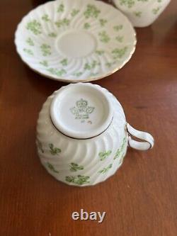 Vintage Aynsley Shamrock? Teapot Set