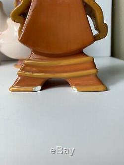 Vintage Beauty & The Beast 10th Anniversary Disney Teapot Tea Set