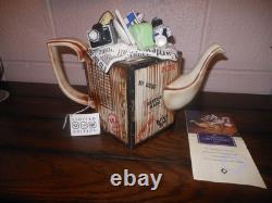 Vintage Cardew Large Teapot Moving Day Limited Edition 915/5000 Original Box Nwt