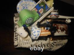 Vintage Cardew Large Teapot Moving Day Limited Edition 915/5000 Original Box Nwt