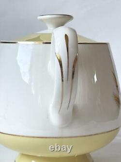 Vintage Century Service MCM Autumn Gold Wheat Pattern Teapot