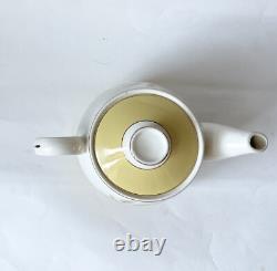 Vintage Century Service MCM Autumn Gold Wheat Pattern Teapot