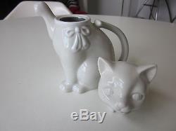 Vintage Ceramic Cat Teapot