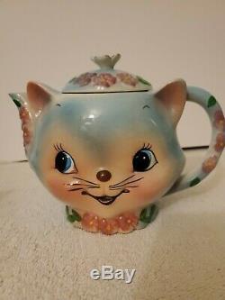 Vintage Chase Anthropomorphic Kitty Teapot