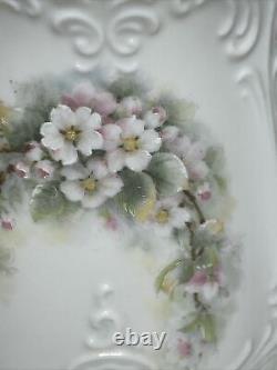 Vintage China Tea Set Pansy Floral Teapot Sugar Bowl Creamer Japan w Makers Mark