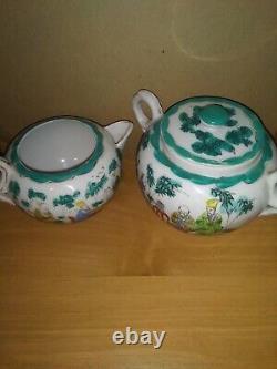 Vintage Chinese Porcelian Teapot Set of 2