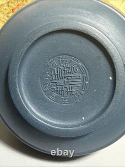 Vintage Chinese Yixing Clay Teapot Set With Box And 6 Cups. Two Damaged! Read