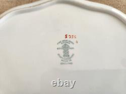 Vintage Crown Staffordshire England Ye Olde Willow Porcelain Miniature Tea Set