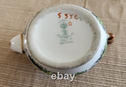 Vintage Crown Staffordshire England Ye Olde Willow Porcelain Miniature Tea Set