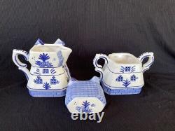 Vintage Delft Windmill Tea Set