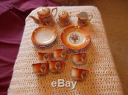 Vintage Eleanor China 21 piece tea set Made in Germany -RARE