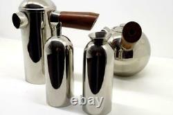 Vintage FREUD Cafetiere Teapot (Teaball) Milk Jug Sugar Sifter Set FREVD COFFEE