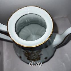 Vintage Fonde En 1789 France tea set Tea Pot, Sugar And Creamer