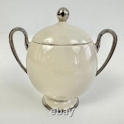 Vintage Franciscan China Huntington Teapot Creamer & Covered Sugar Bowl /cb