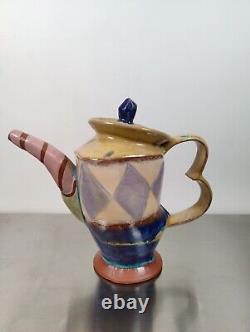 Vintage Fredi Rahn Whimsical Teapot Rare