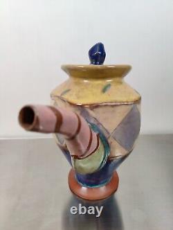 Vintage Fredi Rahn Whimsical Teapot Rare