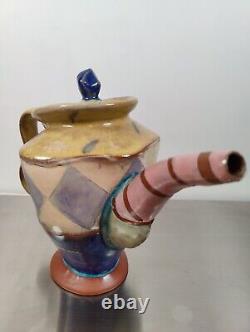 Vintage Fredi Rahn Whimsical Teapot Rare