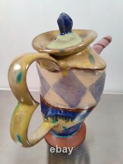 Vintage Fredi Rahn Whimsical Teapot Rare