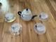 Vintage Fry Glass Teapot Set