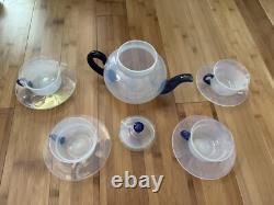 Vintage Fry Glass Teapot Set