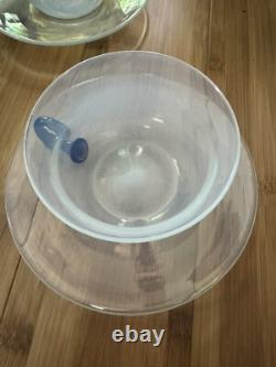 Vintage Fry Glass Teapot Set