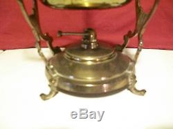 Vintage German Brass Samowar Old Samovar Teapot Set