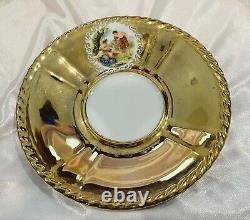 Vintage Gold Tea Set bavarian Porcelain From germany