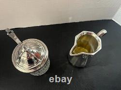 Vintage Gorham Sovreign Hispana Silverplate Tea Set Coffee, Tea, Creamer ++