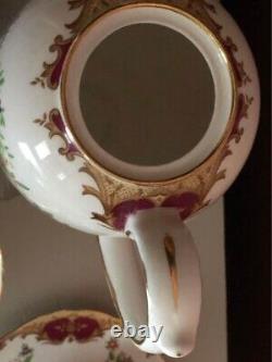 Vintage Grosvenor Bone China coffee/tea pot Set Made in England