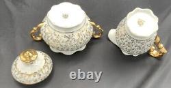 Vintage Haus Dresden Fine China Tea West Germany 23 Piece Set
