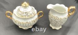 Vintage Haus Dresden Fine China Tea West Germany 23 Piece Set