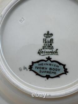 Vintage Heinrich & Co Rare Ivory Body Supreme Coffee/Tea -Set of 19 for 6