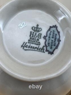 Vintage Heinrich & Co Rare Ivory Body Supreme Coffee/Tea -Set of 19 for 6