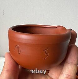 Vintage Japanese Clay Tea Pot SET, with artist name