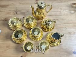 Vintage Japanese Gold Styled Tea Set Statement Piece
