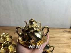 Vintage Japanese Gold Styled Tea Set Statement Piece
