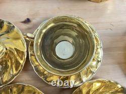 Vintage Japanese Gold Styled Tea Set Statement Piece