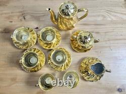Vintage Japanese Gold Styled Tea Set Statement Piece