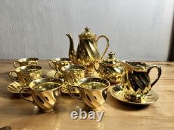 Vintage Japanese Gold Styled Tea Set Statement Piece