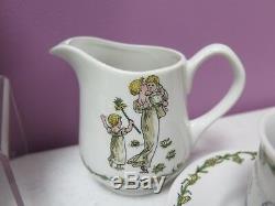 Vintage Kate Greenaway Demitasse Adult Child Tea Set Teapot Museum Fine Art New