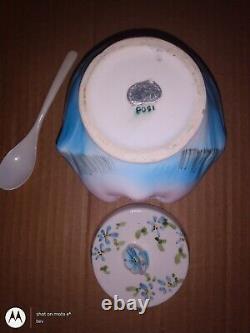 Vintage LEFTON MISS PRISS Cat 7 pc Set Teapot, Creamer & Sugar withLids, S&P