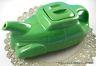 Vintage Late 1930's Hall China Automobile Car Teapot Emerald Green