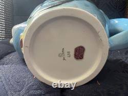 Vintage Lefton Bluebird teapot, sugar and creamer