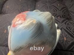 Vintage Lefton Bluebird teapot, sugar and creamer