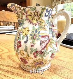Vintage Lefton Paisley Fantasia Pattern Gold Trim Coffee Or Tea Pot