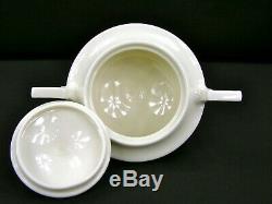 Vintage Lenox Colonial Ivory Tea Set -Tea Pot Creamer Sugar & Compote Mint