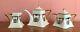 Vintage Limoges Art Deco Signed Tea Set Teapot Covered Sugar Creamer Perfect